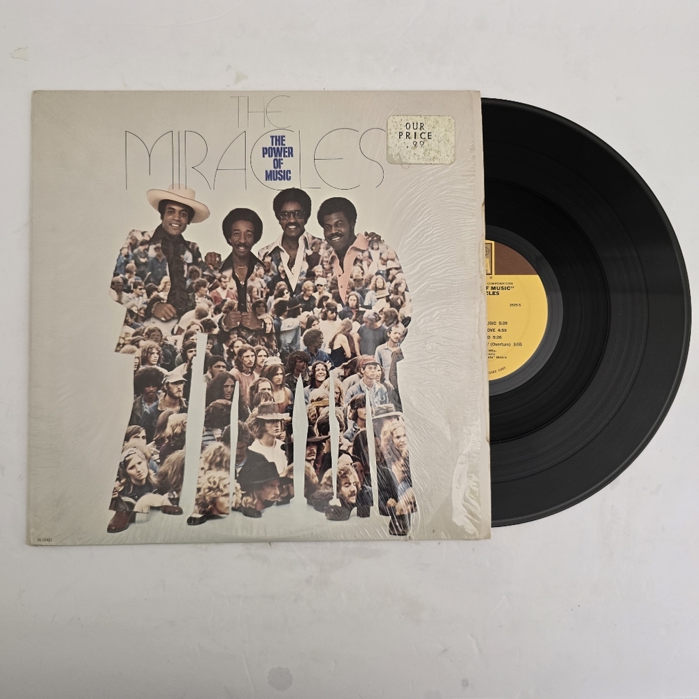 vinyl The Miracles: The Power Of Music 1976 Motown T6-34S1‎ LP